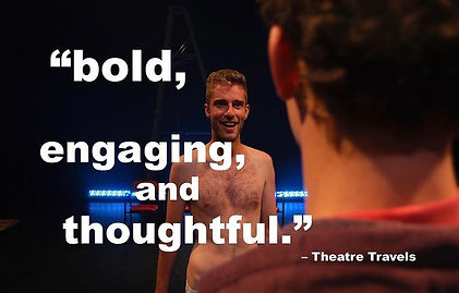 max greenham, melbourne, gay, theatre, jake stewart, nida, theatre works, la mama, underwear, actors, playwright, nida, naked, nudity, comedy, homosexuality, new