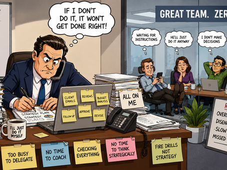 Leadership Isn't About Doing the Work. It's About Building the People Who Do It.
