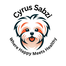 Subheading graphic for Cyrus Sabzi dog wellness website section