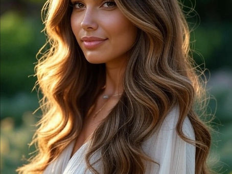 Dimensional balayage with seamless blend of tones, created at a hair salon in Mequon, WI.”