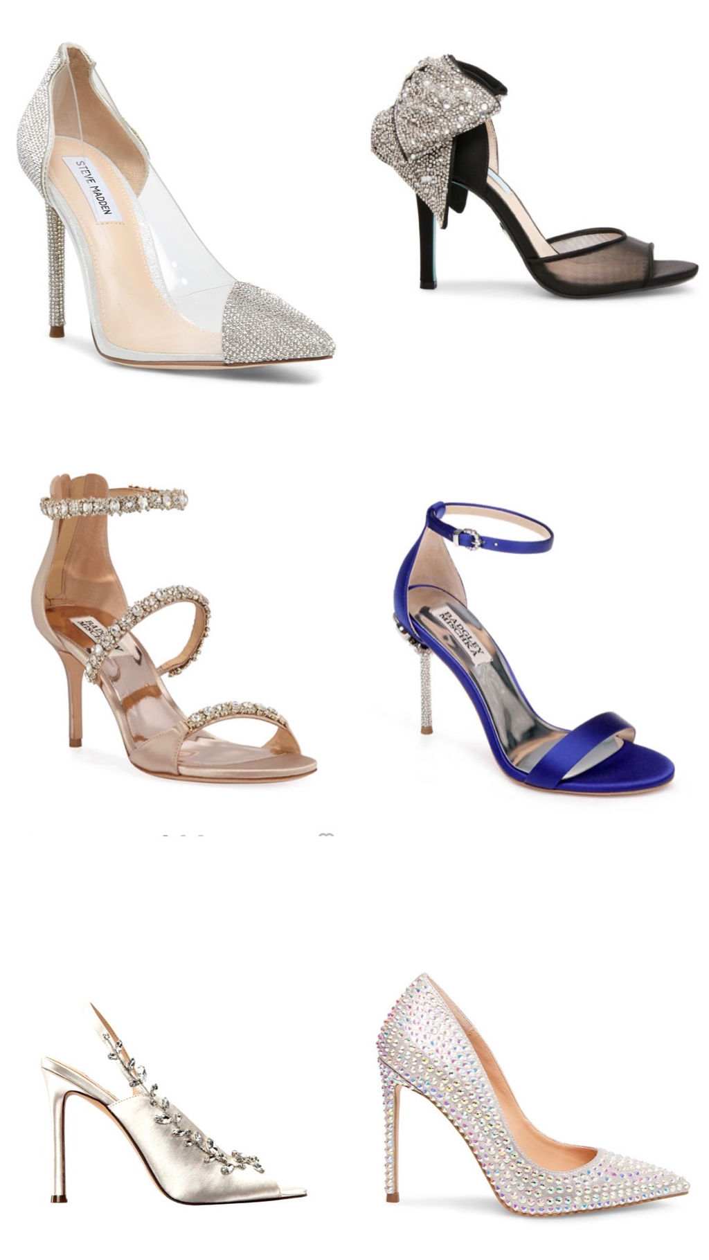 affordable blue wedding shoes