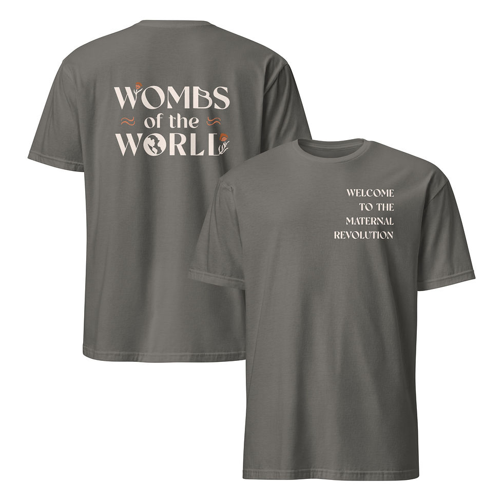 Thumbnail: Welcome to the Maternal Revolution Short-Sleeve Unisex T-Shirt 