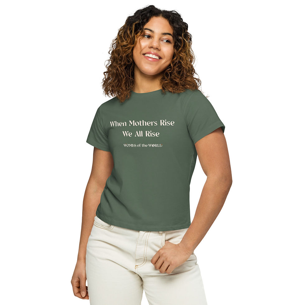 Thumbnail: When Mothers Rise We All Rise Short-Sleeve Women's T-Shirt