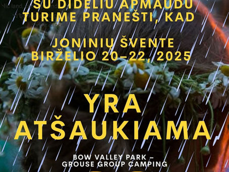 Joninės 2025 – atšaukta / canceled