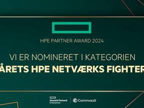 Indes nomineres til HPE Partner Award 2024