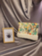 pochette fleurie moumoute