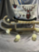 Pochette cerf moumoute forêt