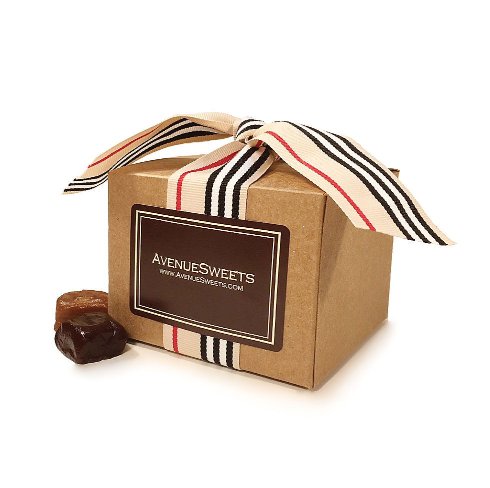 Thumbnail: 1/2 1b. Gift Box: case size = 12 (approx. 18 caramels/box)
