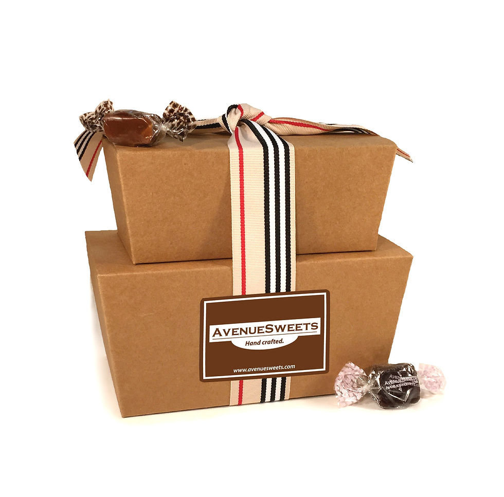 Thumbnail: Ballotin-style Gift Tower - 1.5 lbs (approx. 55 caramels)