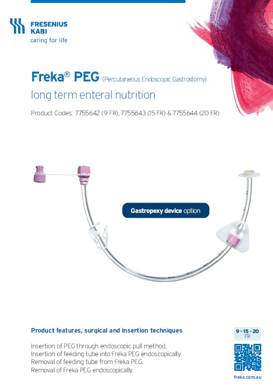 Freka PEG - Insertion technique