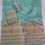 Thumbnail: Swess Pat Light Green Handloom Mekhela Sador with Golden Red Buta by Man