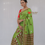 Thumbnail: Light Green Padmini Handloom Mekhela Sador Marun White buta by Mandar Handloom