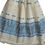 Thumbnail: Eri Nooni blend Handloom Mekhela Sador Sky Blue Golden flower by Mandar Handloom