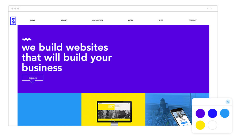 Exemplo de Paleta de Cores: Brown Owl Creative