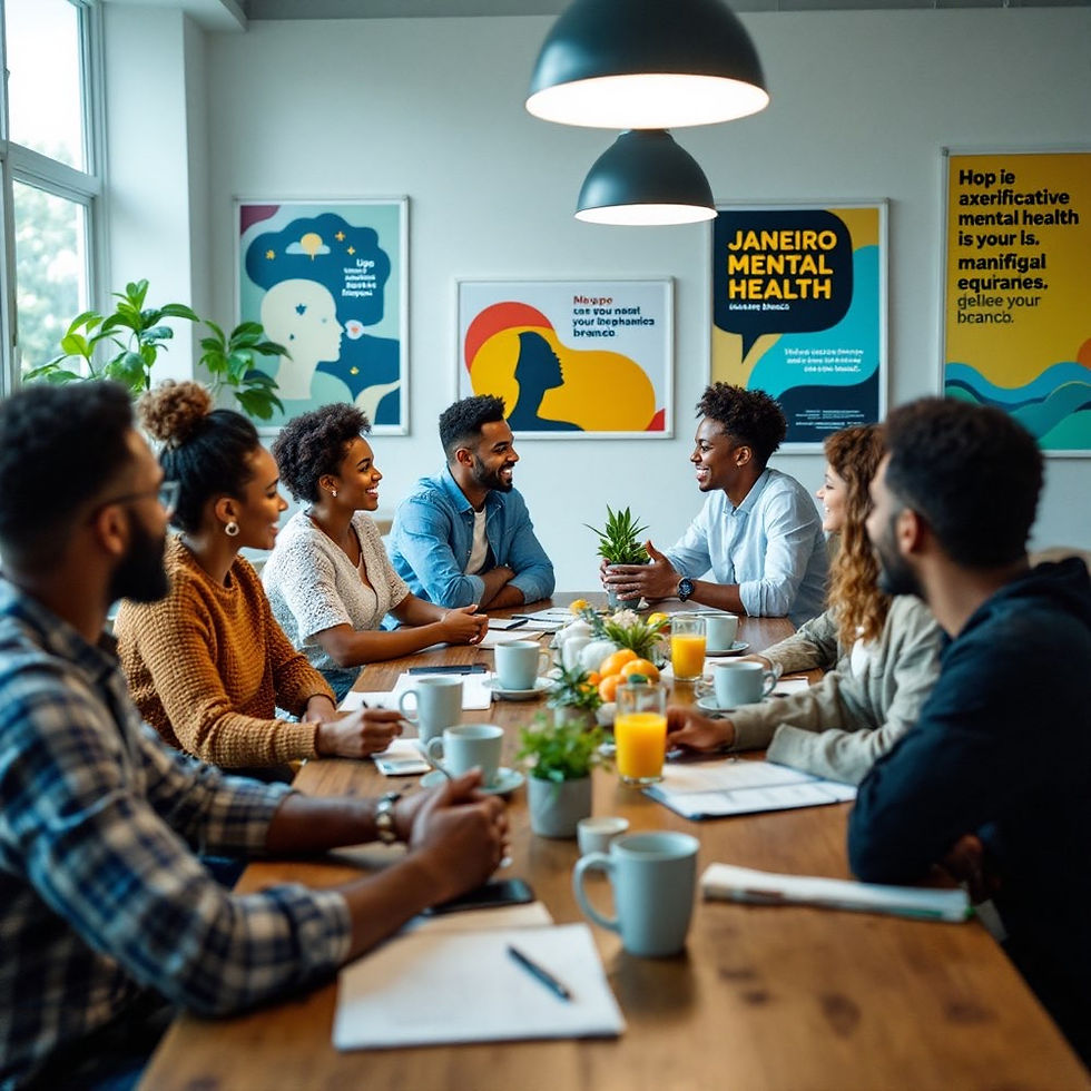 Janeiro Branco - Saúde Mental!