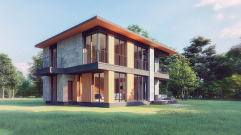 C 04 EVİ , VİLLA , VRAY RENDER 