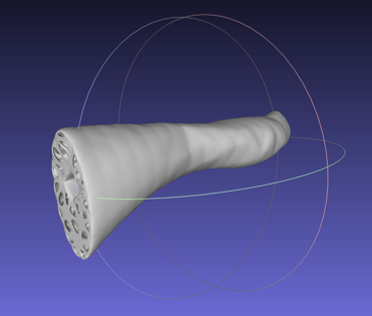 Optimized helicopter tail boom