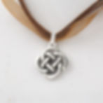 Celtic Knot with Tiger Eye Necklace