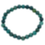 Green Moss Agate Stretch Bracelet