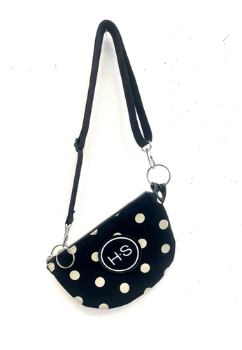 HTH ￼dot pattern shoulder bag Hendrix Shoulder, Black