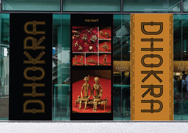 Dhokra Craft identity design