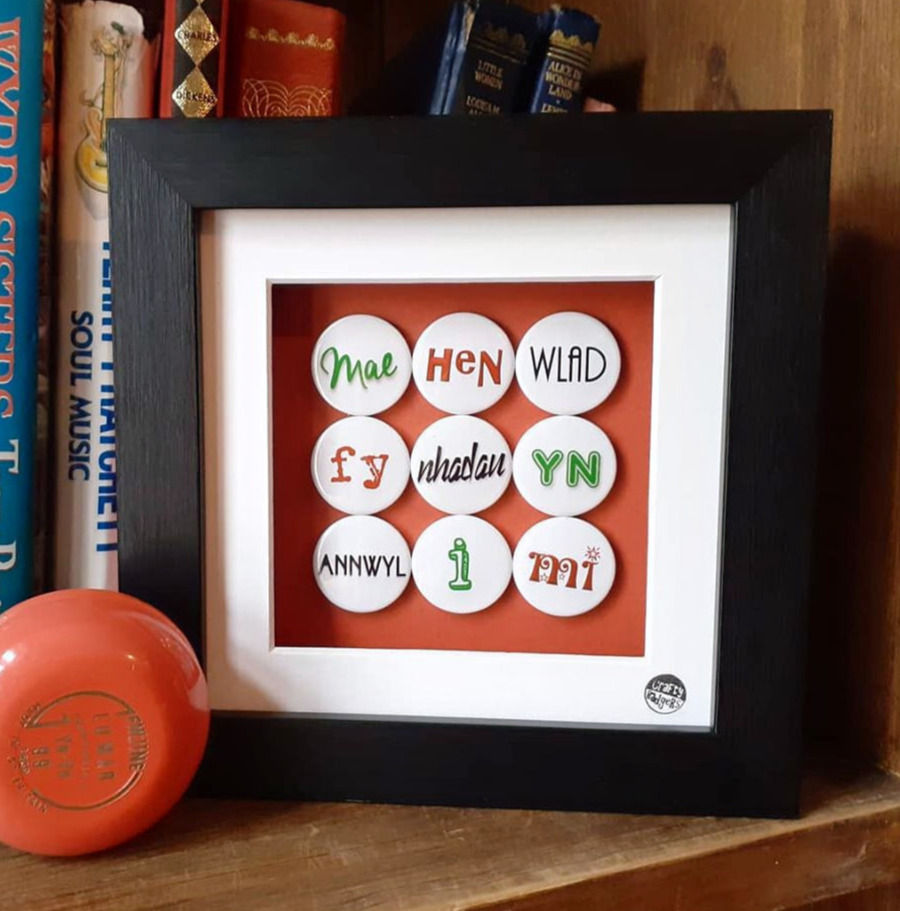 Thumbnail: Mae Hen Wlad Fy Nhadau - Mini Frame