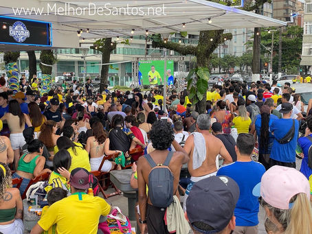 Onde assistir jogos da copa em Santos?