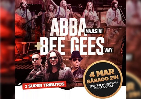 ABBA E BEE GEES in Concert Tribute em Santos