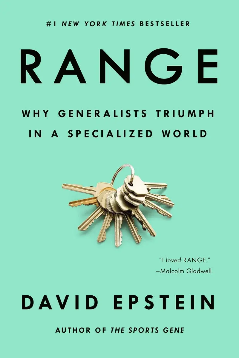 The front cover of the book Range by David Epstein