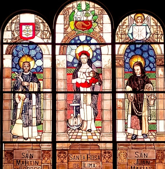 Vitral Convento de Santo Domingo, Lima