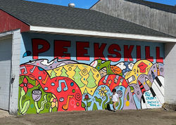 Community murals with my Arts 10566 students.  A non for profit after school program in Peekskill NY