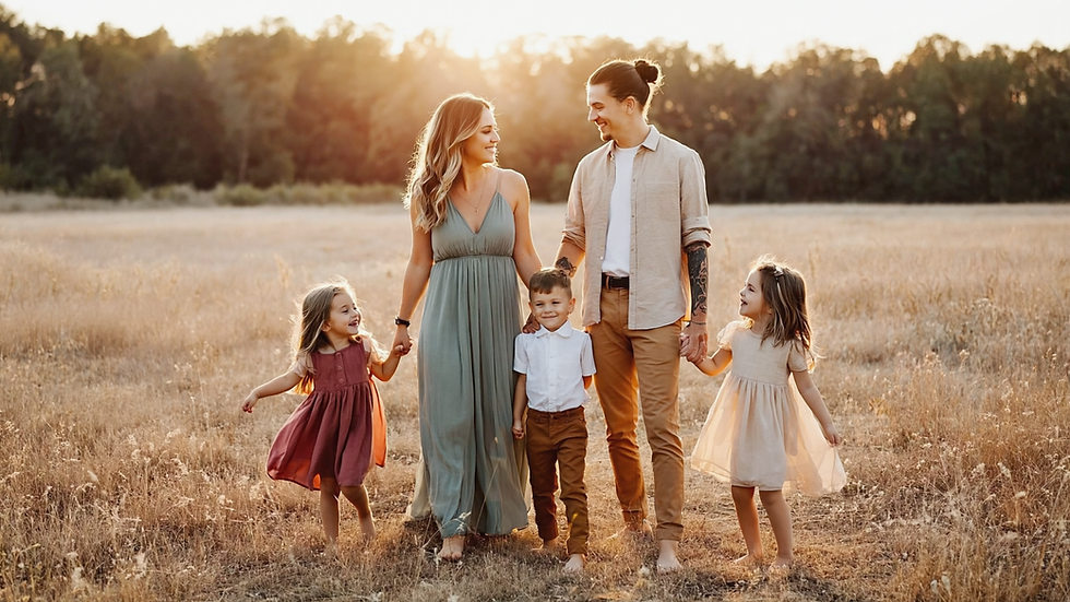 Was ziehe ich zum Familienshooting an?                      10 Outfit-Ideen für harmonische Familienfotos