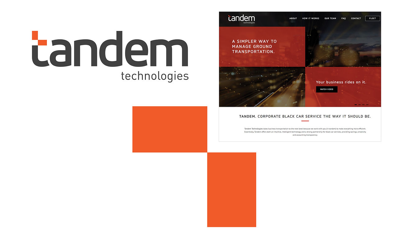 Tandem logo design