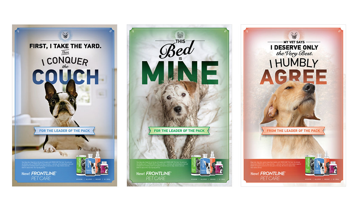 Frontline Pet Care brand campaign