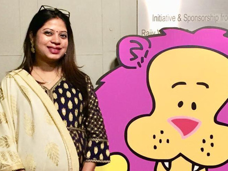 Diwali Greetings from Ms Smriti Ramisetty, Headmistress at Calorx Public School, Ghatlodia,Ahmedabad
