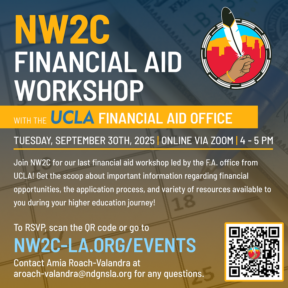 NW2C Financial Aid Workshop with UCLA