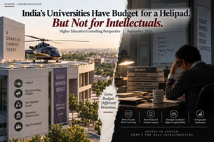 India's Universities Have a Budget for a Helipad. But Not for Intellectuals.