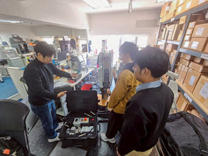 Customer Service ร่วมฝึกอบรมเกี่ยวกับเครื่องฉีดสารทึบรังสีภายใต้แบรนด์ Guerbet