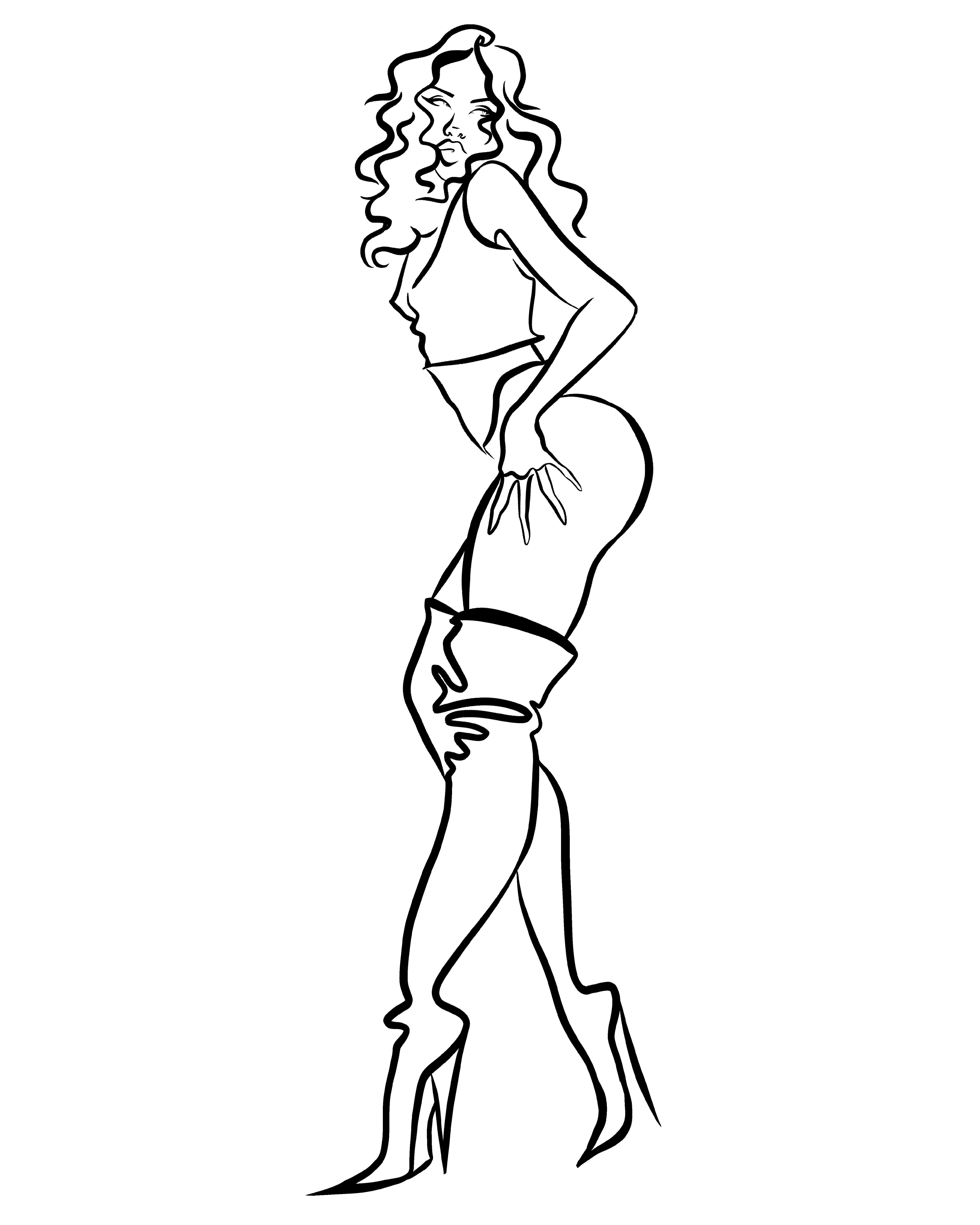 Cyber Clown Girls Gabrielle Curls