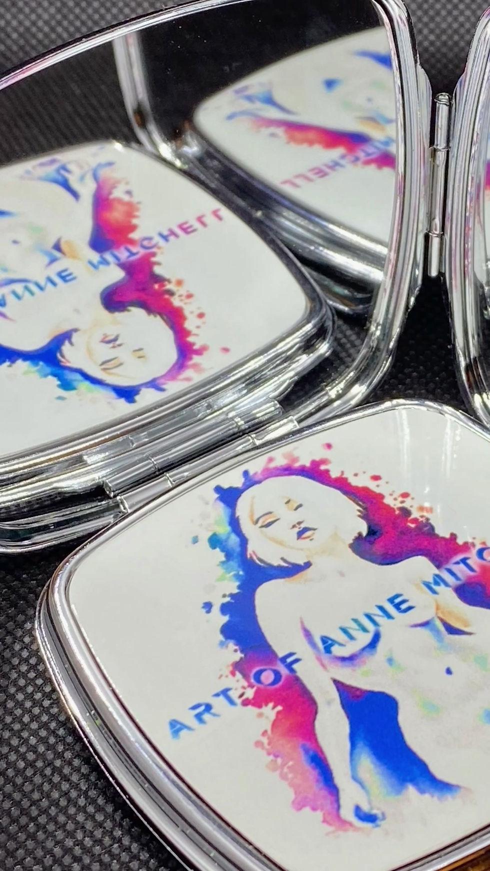 Thumbnail: Art of Anne Mitchell Compact Mirror