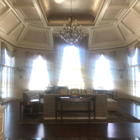 Chandelier Ceiling Medallion Great Room