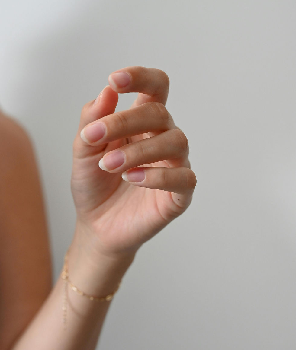Manucure sans vernis