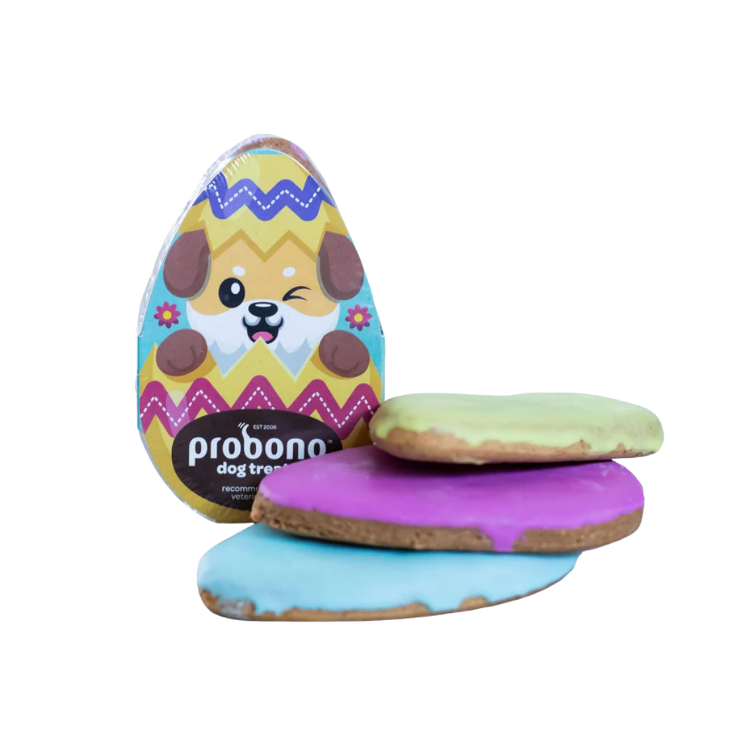Probono Easter Eggs Iced Dog Treats (3 Pack)
