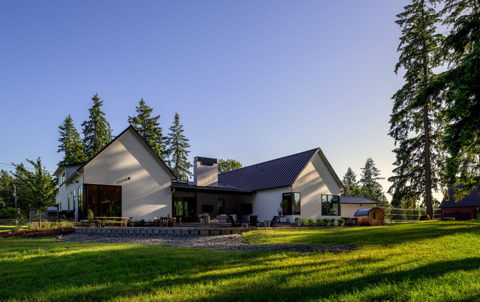 modern, residential, architecture, farmhouse, exterior