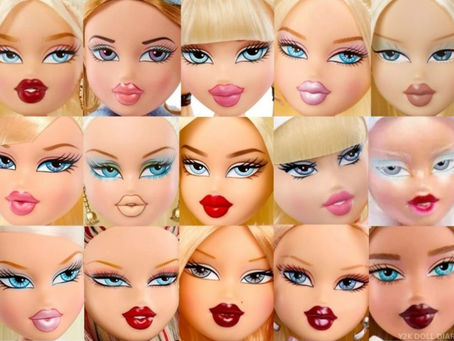 Cloe Bratz Doll Face Comparison (Years 2024-2026)