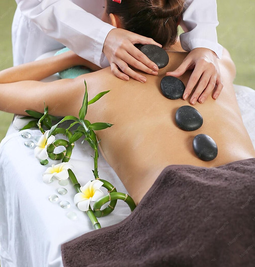 Hot Stones MMassage Treatment