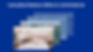 4 pages d'accueil de sites ecommerce superposées sur un fond bleu.