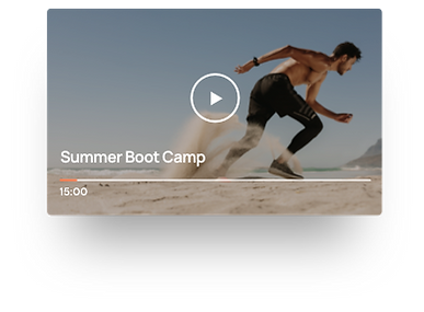 Showcase videos on your website with the Wix landing page builder