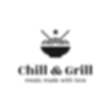 Chill & Grill logo meals made with love