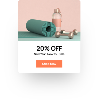 Create coupons for your business and services with the Wix landing page builder